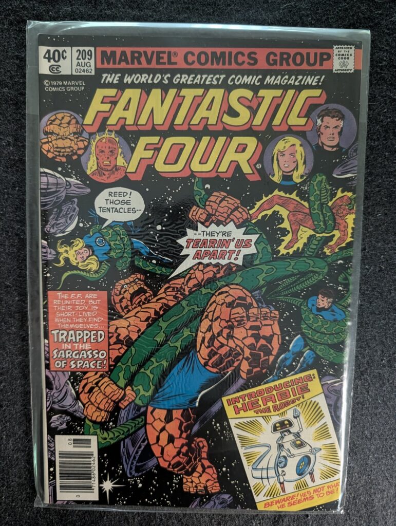 Fantastic Four #209 front cover