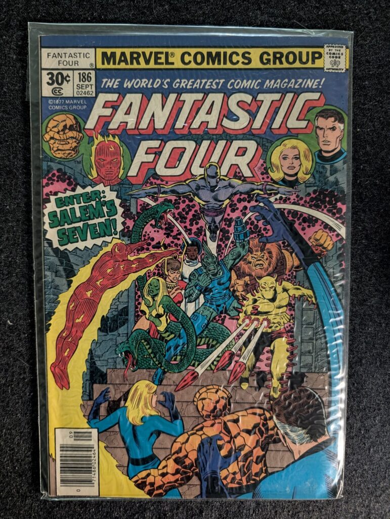 Fantastic Four #186 front cover
