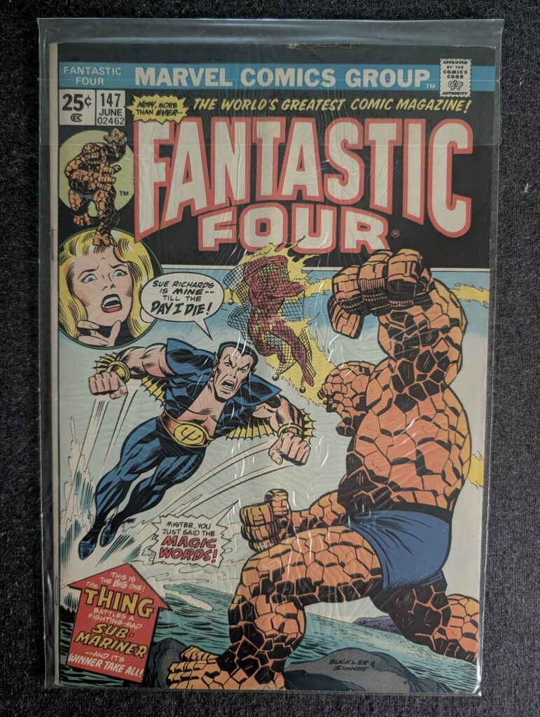 Fantastic Four #147 front cover