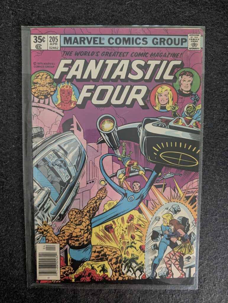 Fantastic Four #205 front cover