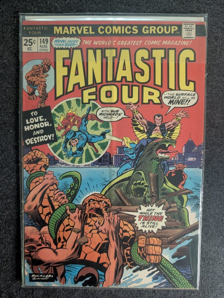 Fantastic Four #149 front cover