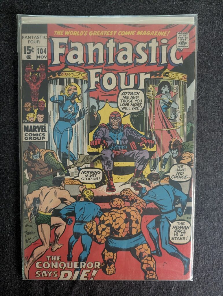 Fantastic Four #104 front cover