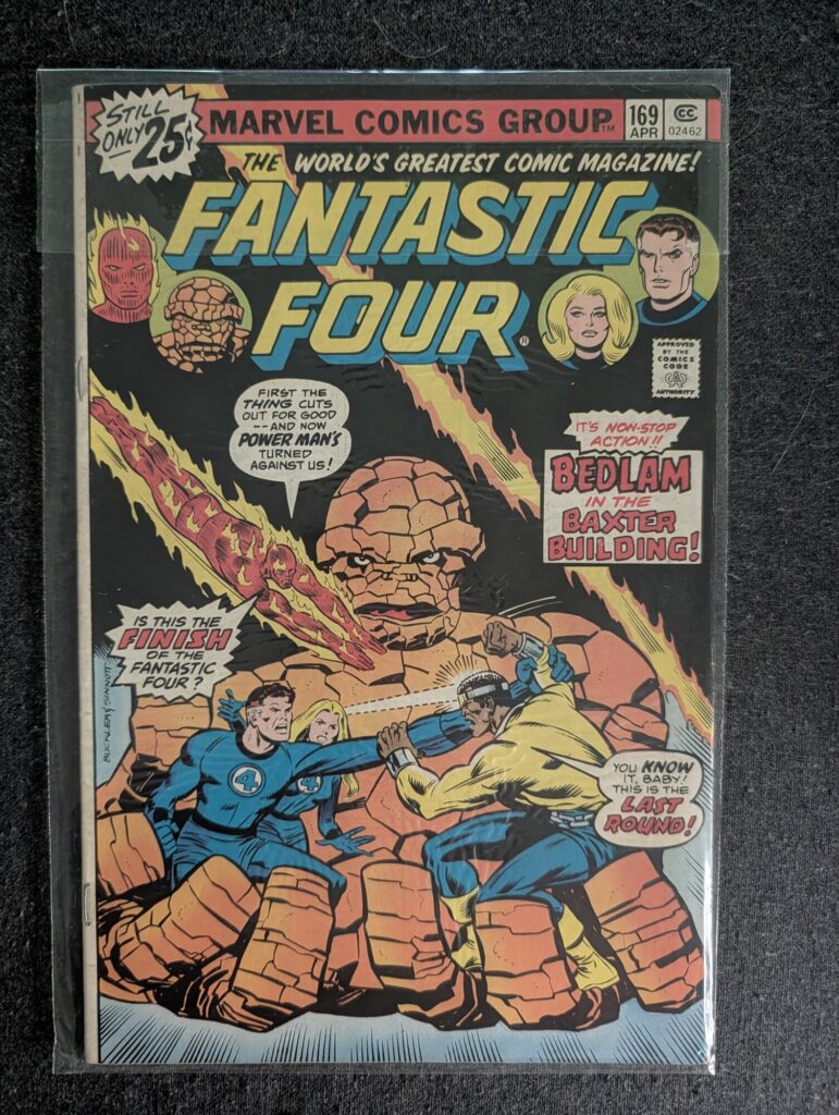 Fantastic Four #169 front cover