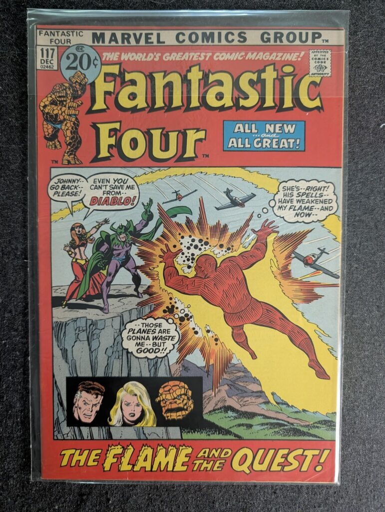 Fantastic Four #117 front cover
