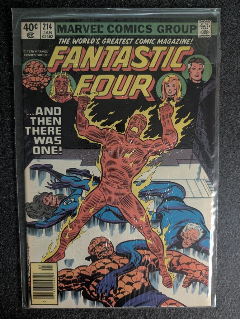 Fantastic Four #214 front cover