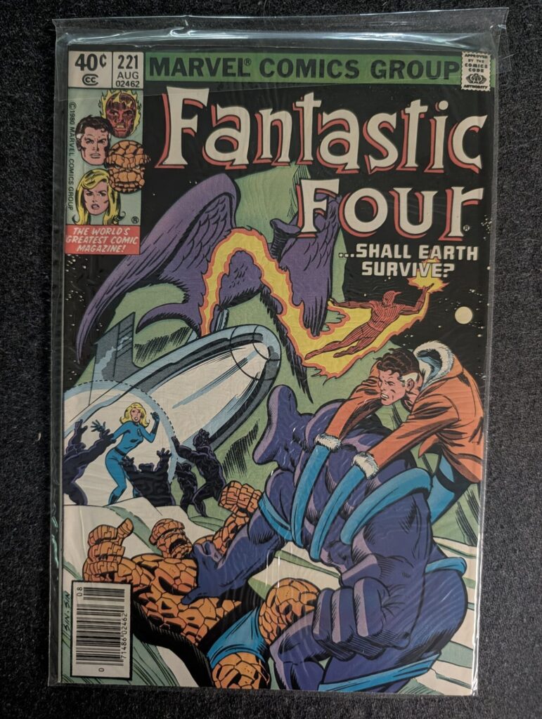 Fantastic Four #221 front cover