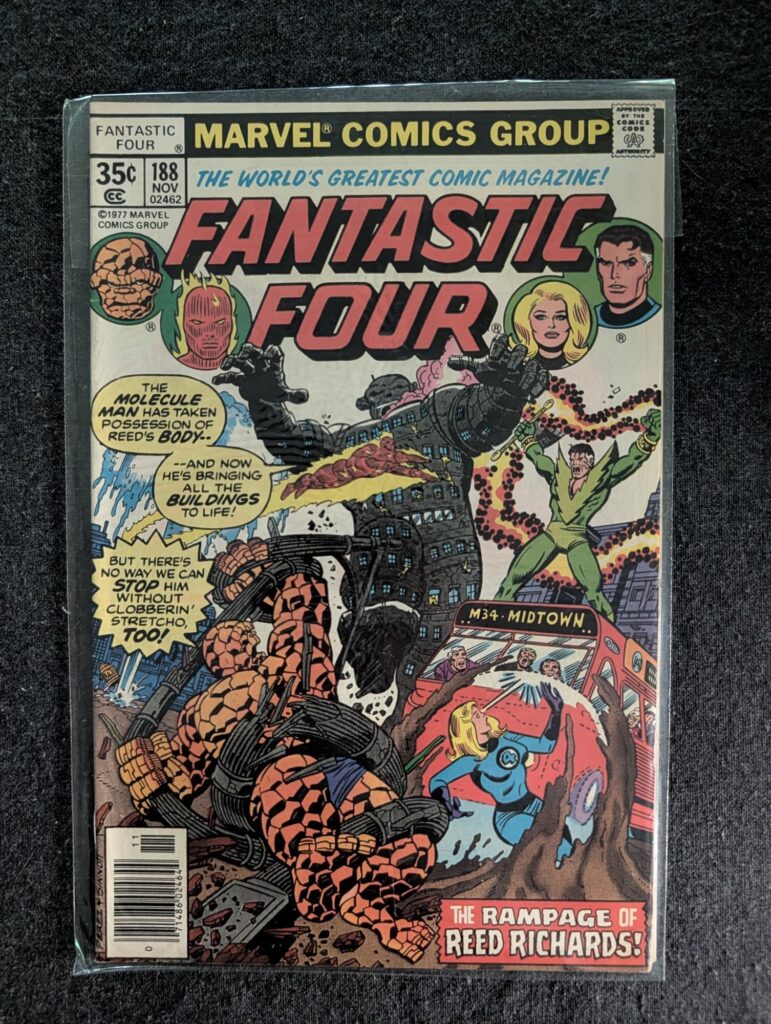 Fantastic Four #188 front cover