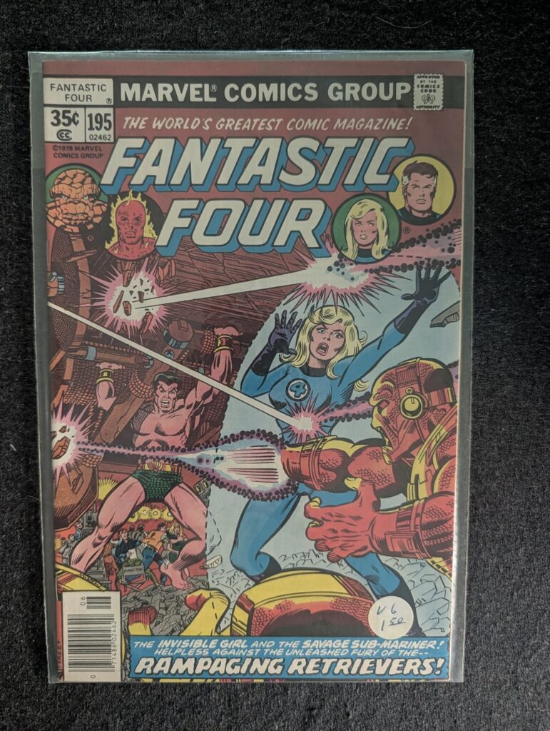 Fantastic Four #195 front cover