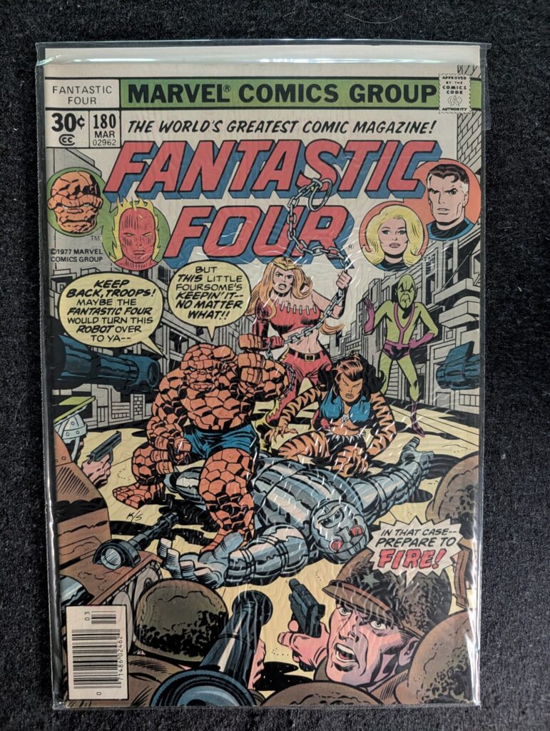 Fantastic Four #180 front cover