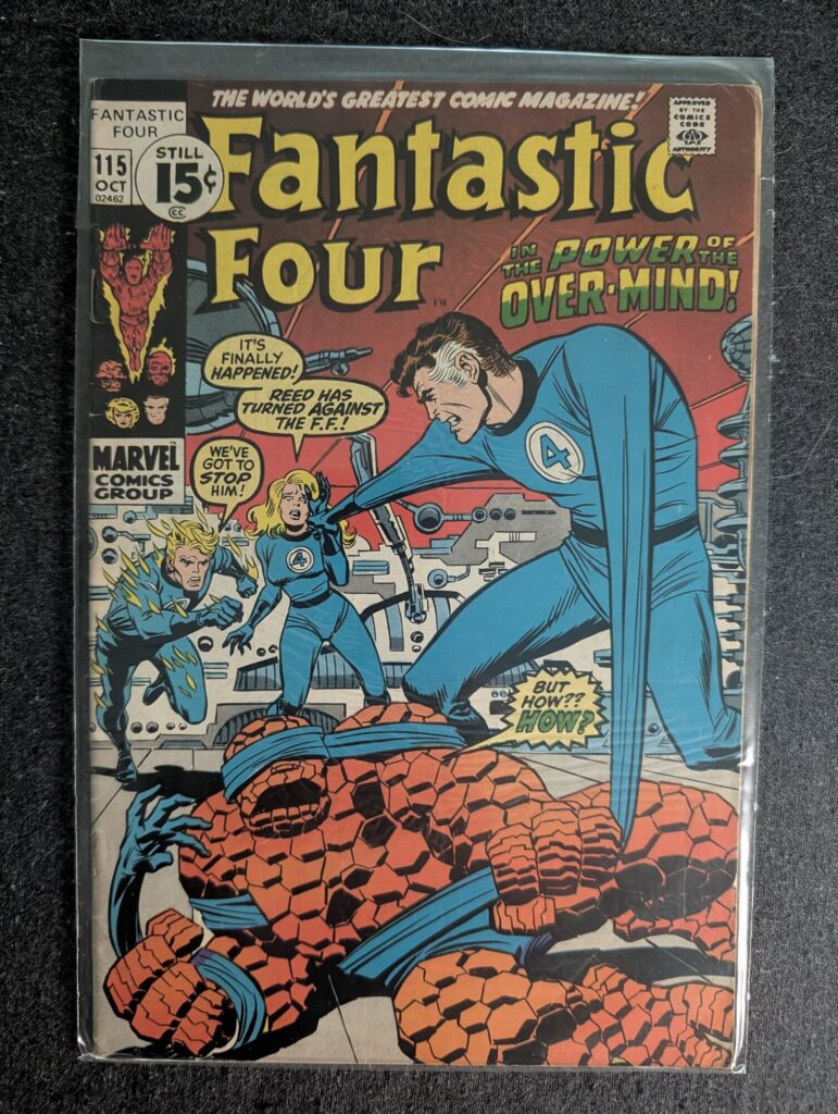 Fantastic Four #115 front cover