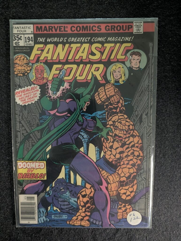 Fantastic Four #194 front cover