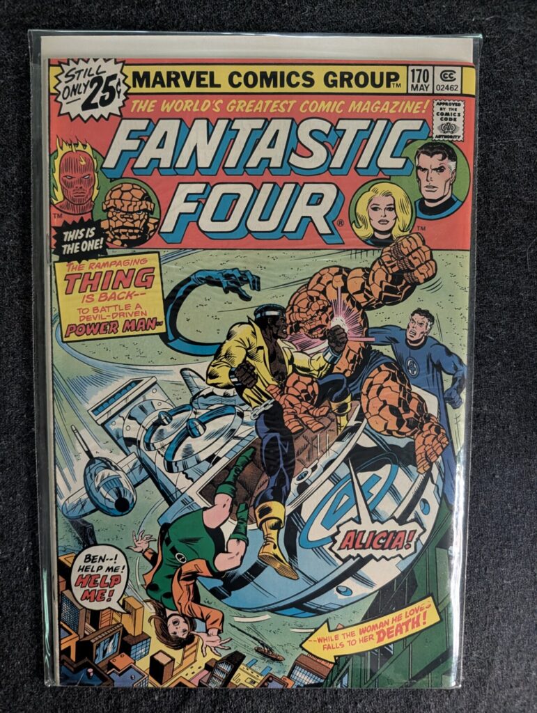 Fantastic Four #170 front cover