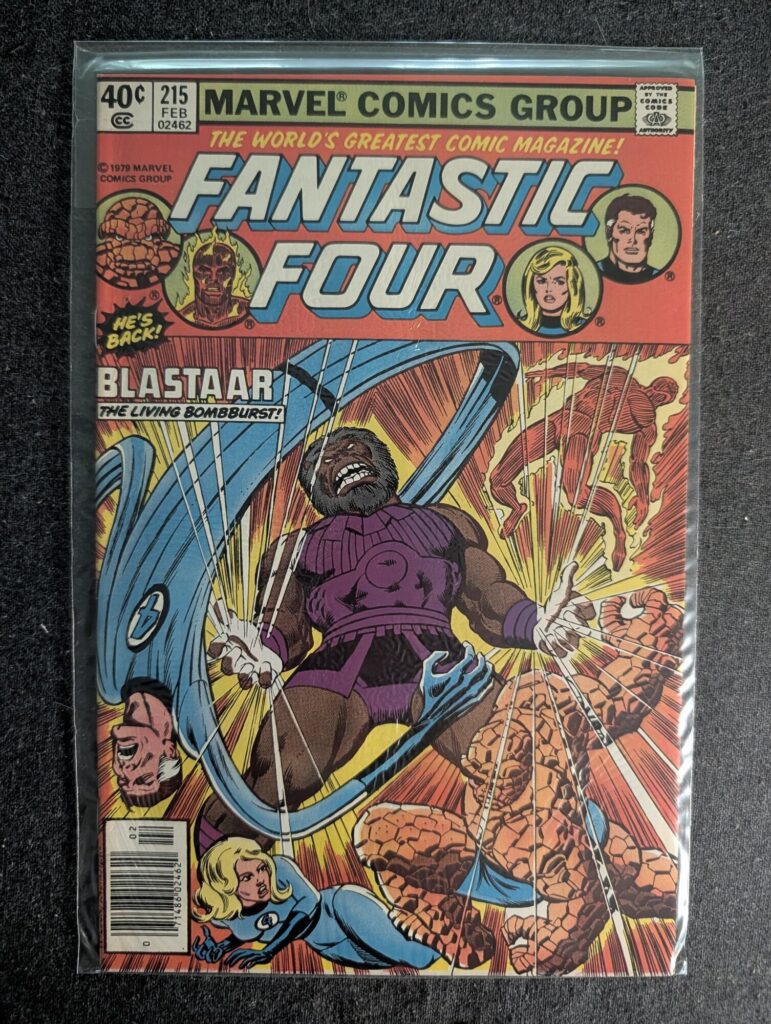 Fantastic Four #215 front cover