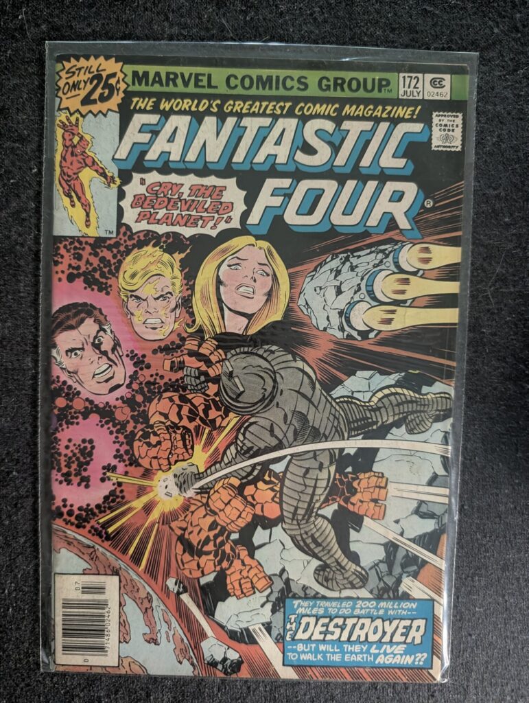Fantastic Four #172 front cover