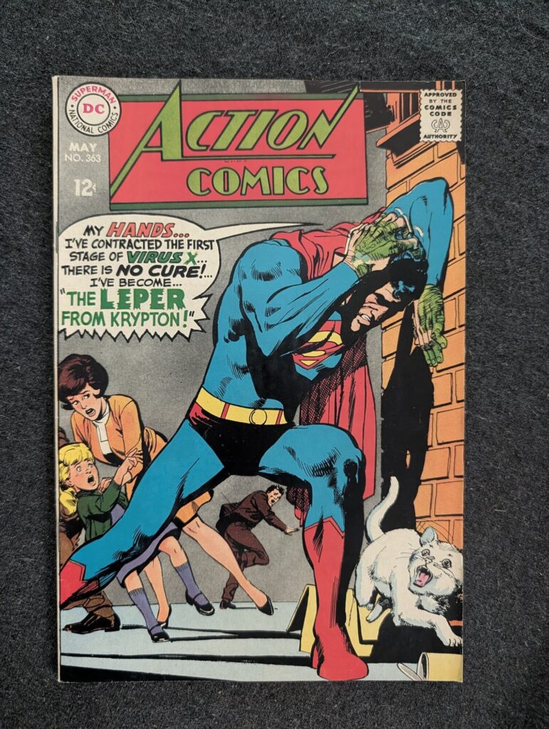 Action Comics #363 front cover