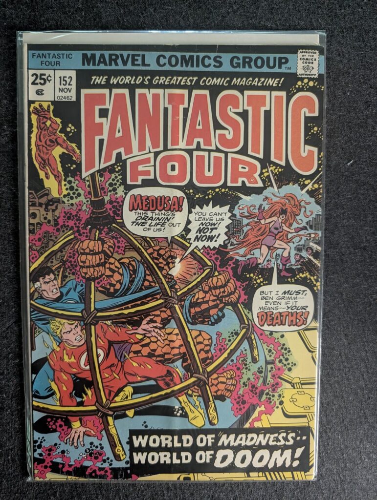 Fantastic Four #152 front cover
