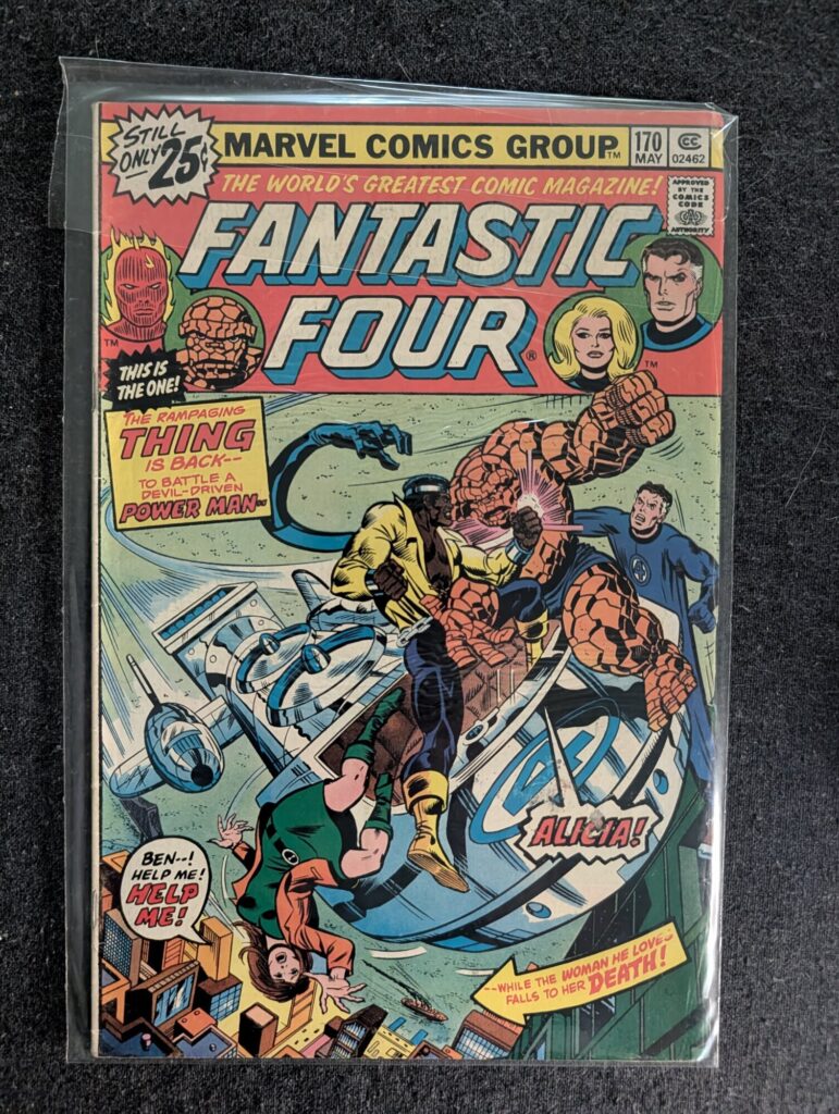 Fantastic Four #170 front cover