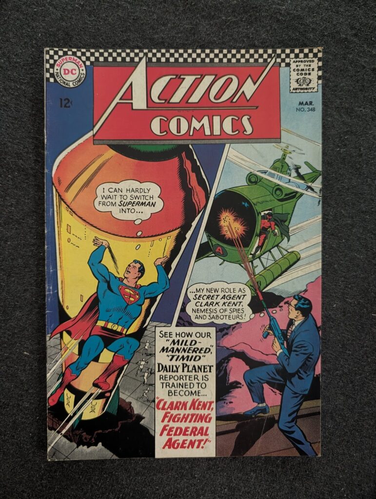 Action Comics #348 front cover
