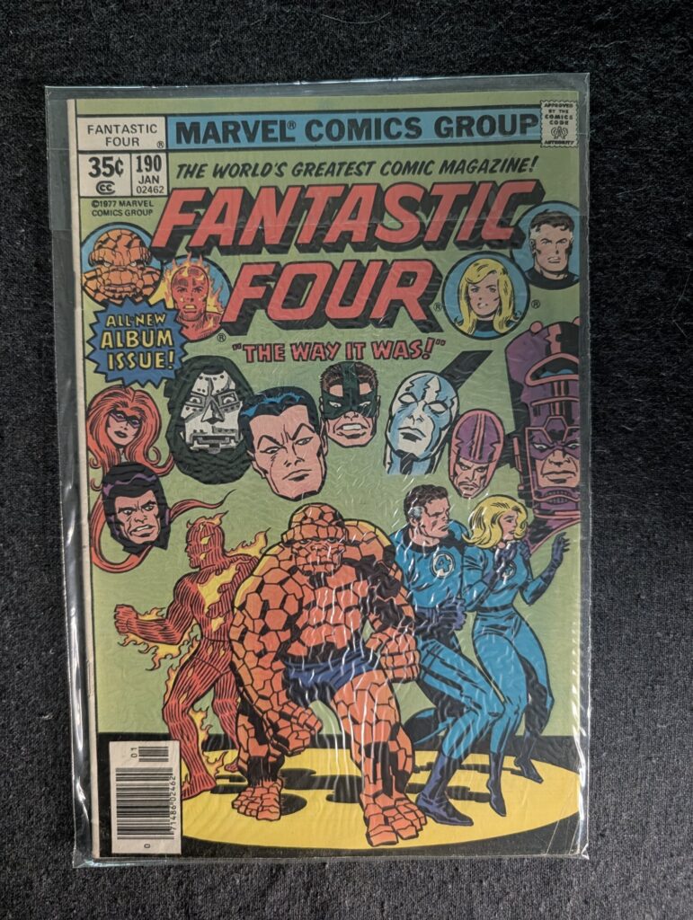 Fantastic Four #190 front cover