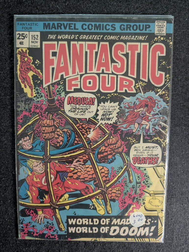 Fantastic Four #152 front cover