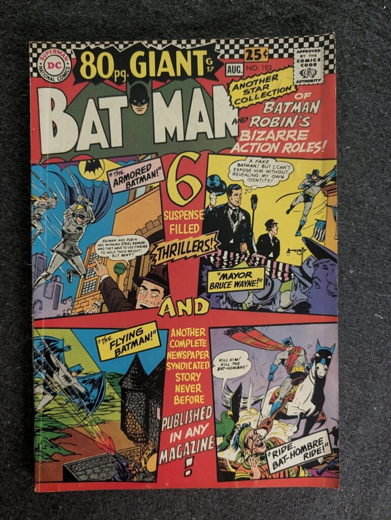 Batman #193 front cover