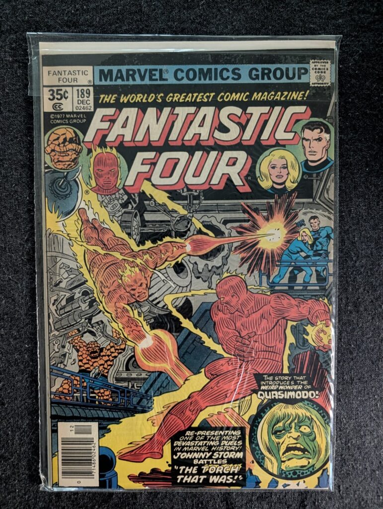 Fantastic Four #189 front cover