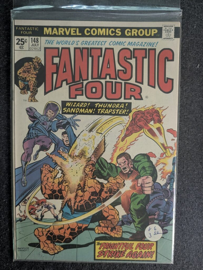 Fantastic Four #148 front cover