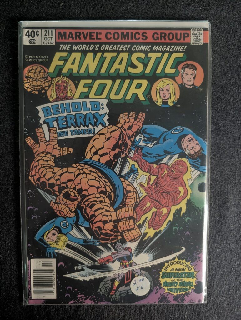 Fantastic Four #211 front cover