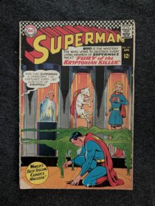 Superman #195 front cover