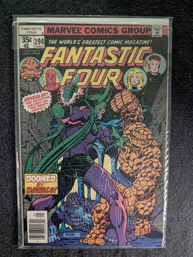 Fantastic Four #194 front cover