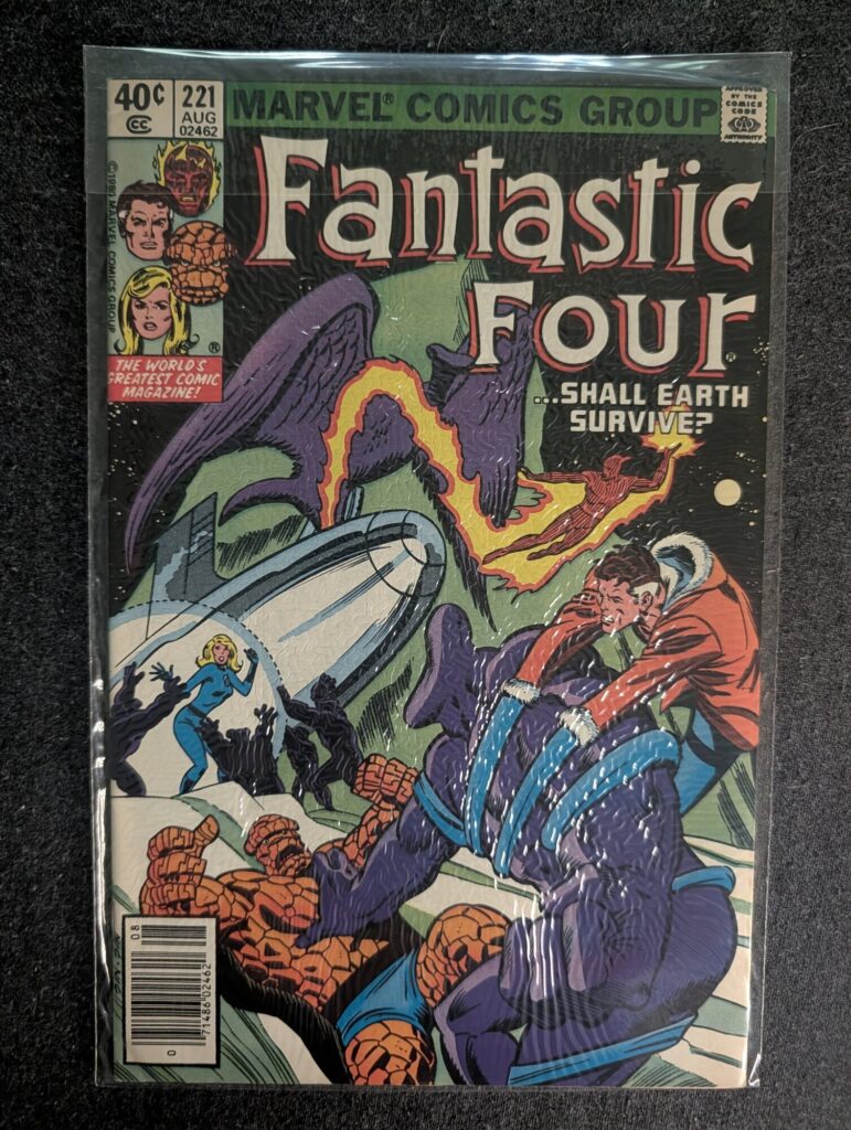 Fantastic Four #221 front cover
