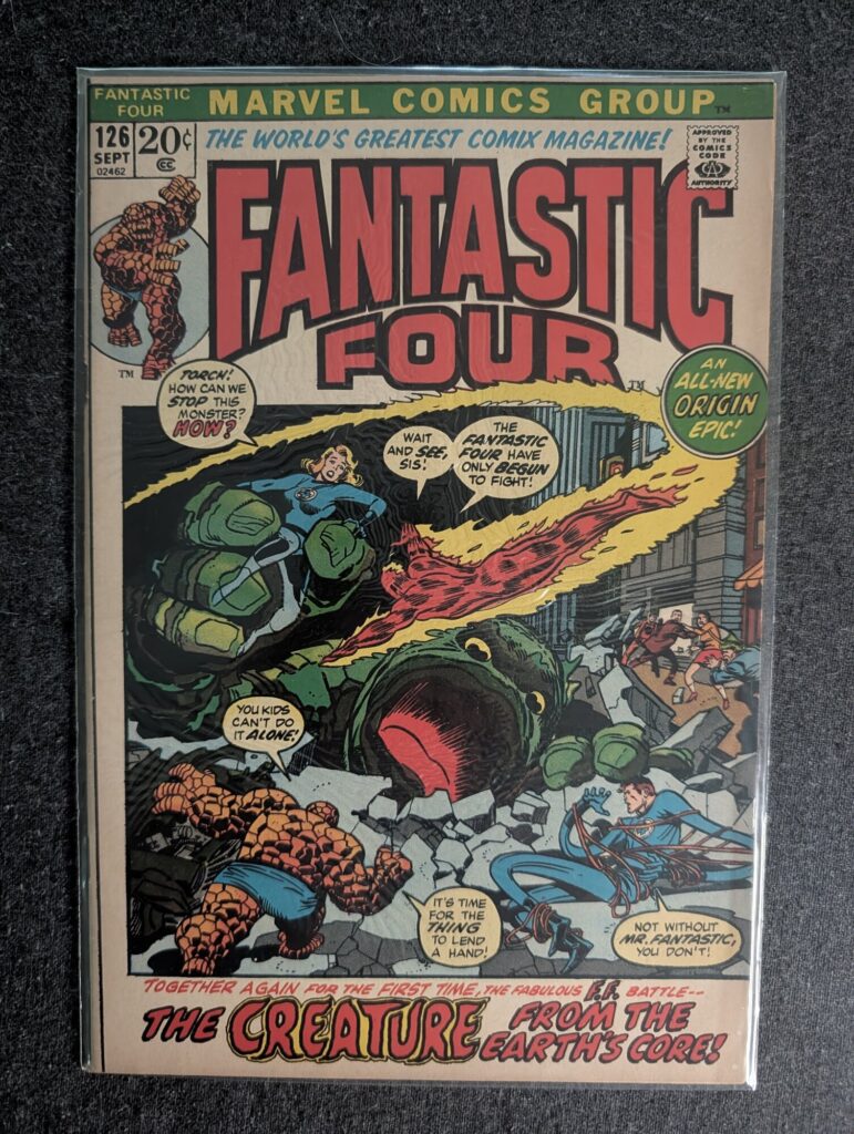 Fantastic Four #126 front cover