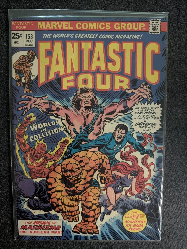 Fantastic Four #153 front cover