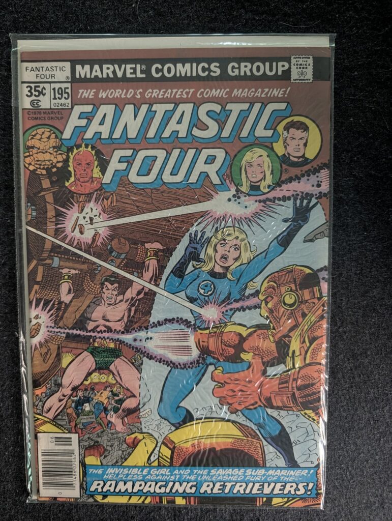 Fantastic Four #195 front cover