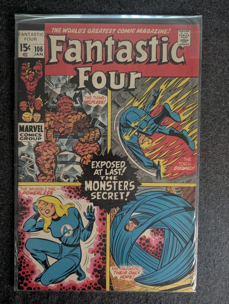Fantastic Four #106 front cover