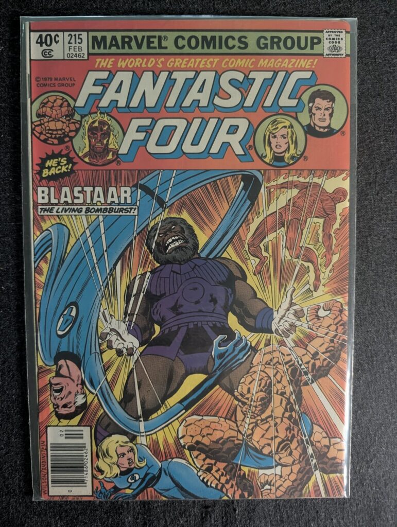 Fantastic Four #215 front cover
