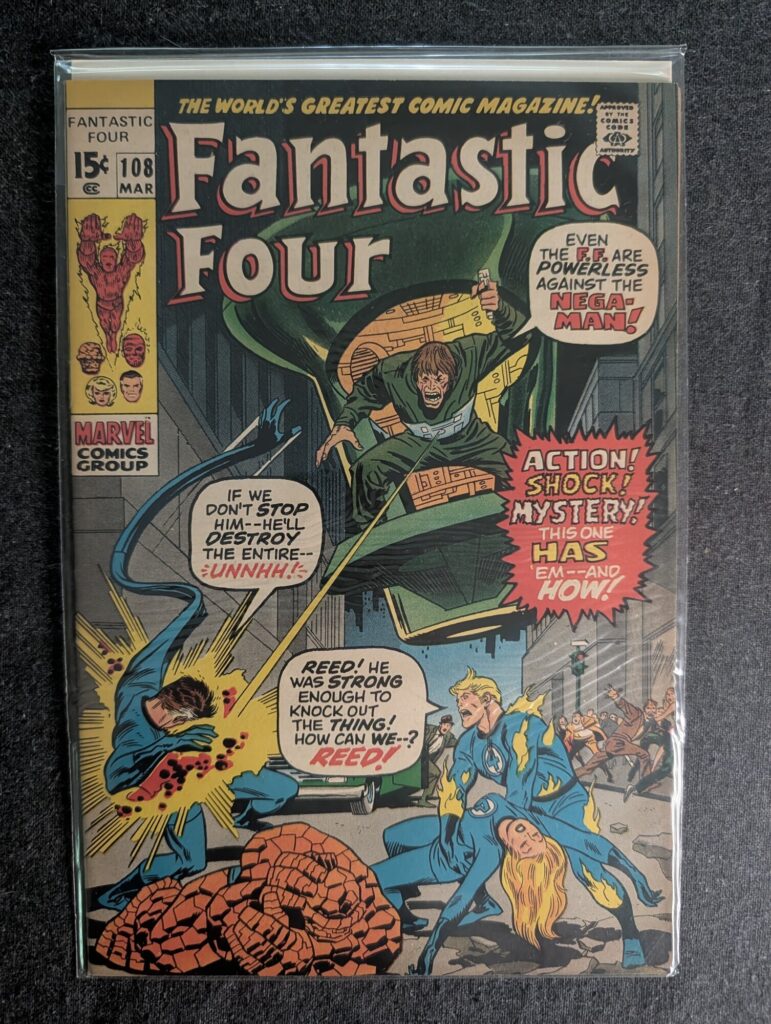 Fantastic Four #108 front cover