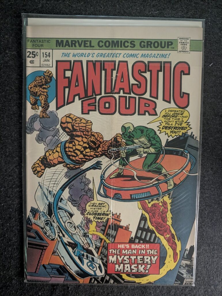 Fantastic Four #154 front cover