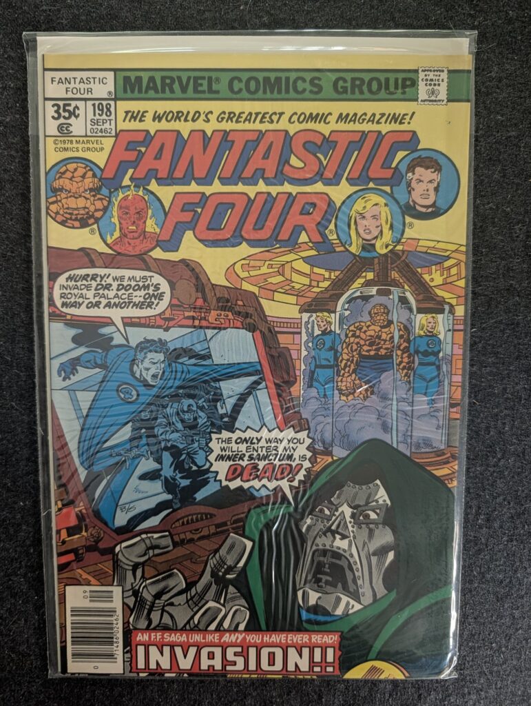 Fantastic Four #198 front cover
