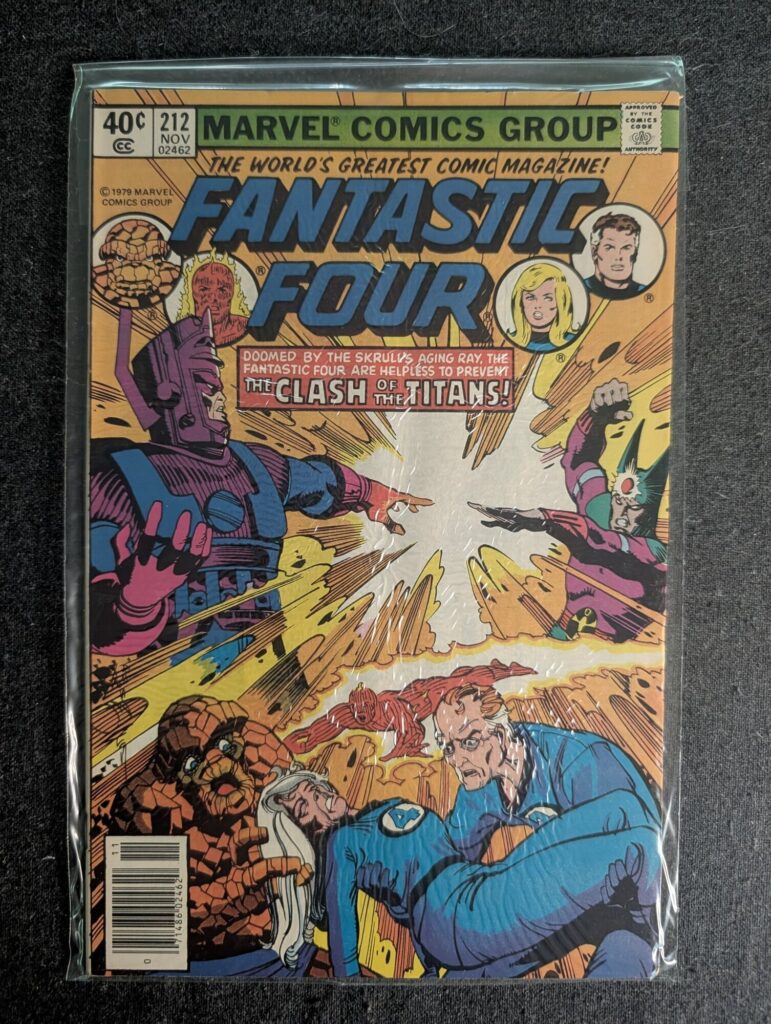 Fantastic Four #212 front cover