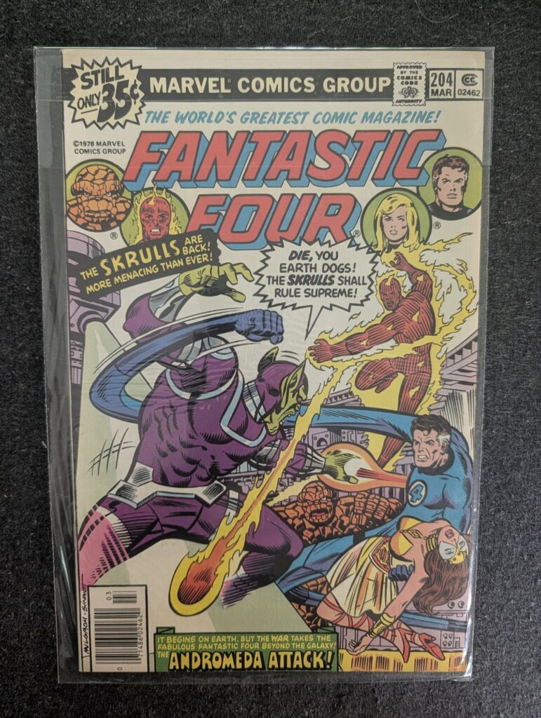 Fantastic Four #204 front cover