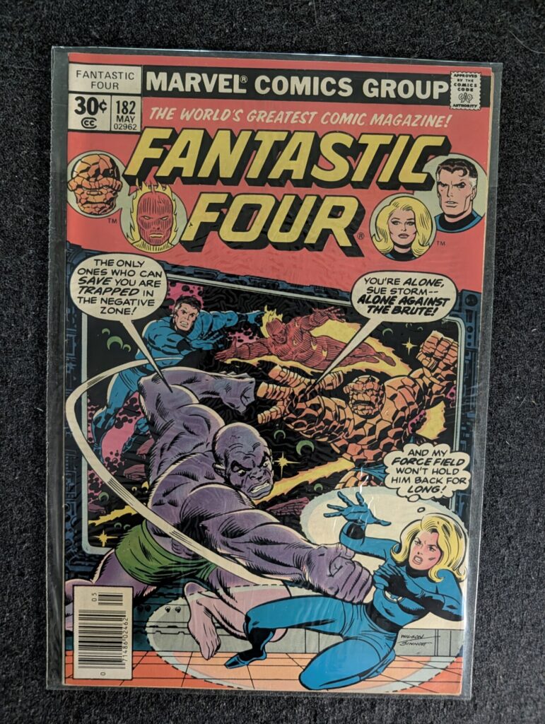 Fantastic Four #182 front cover