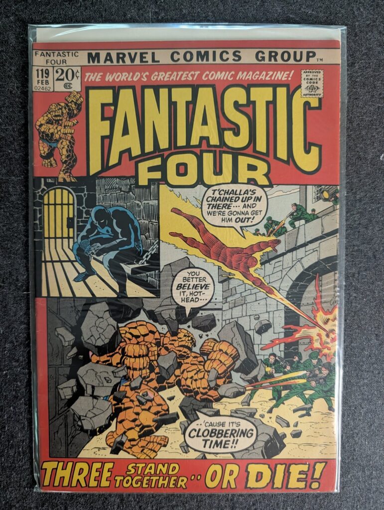 Fantastic Four #119 front cover