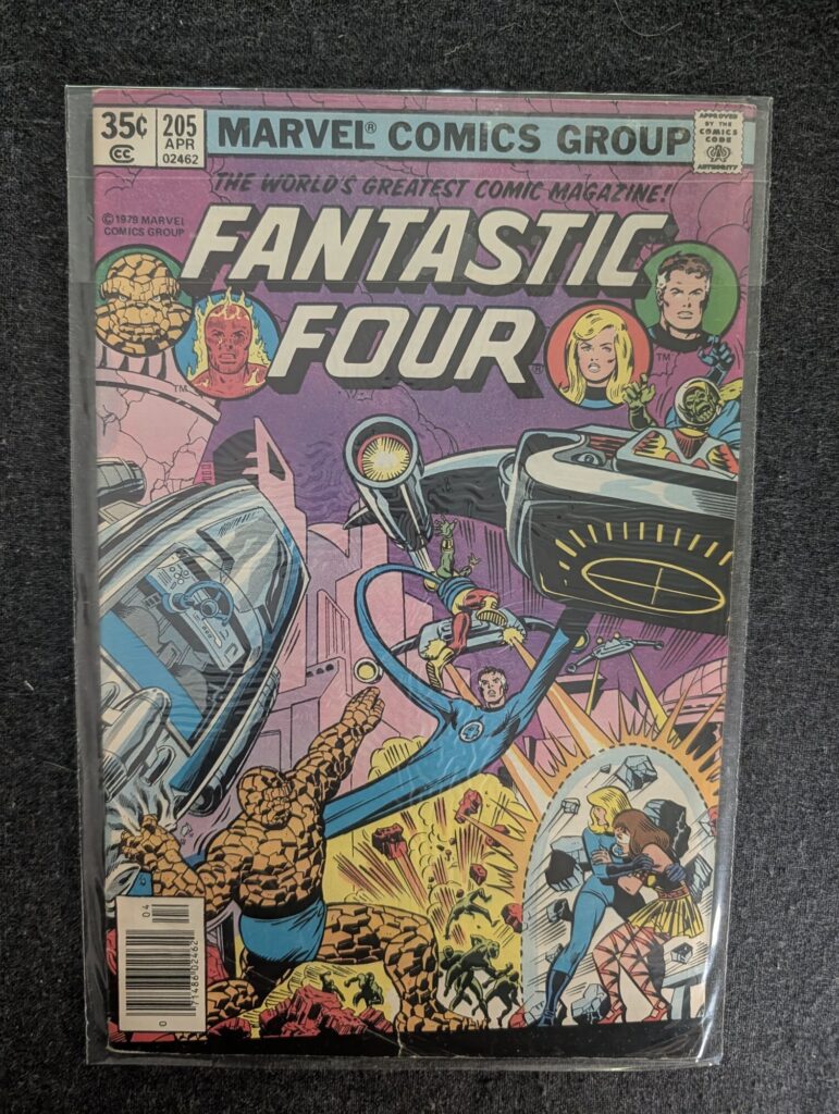 Fantastic Four #205 front cover