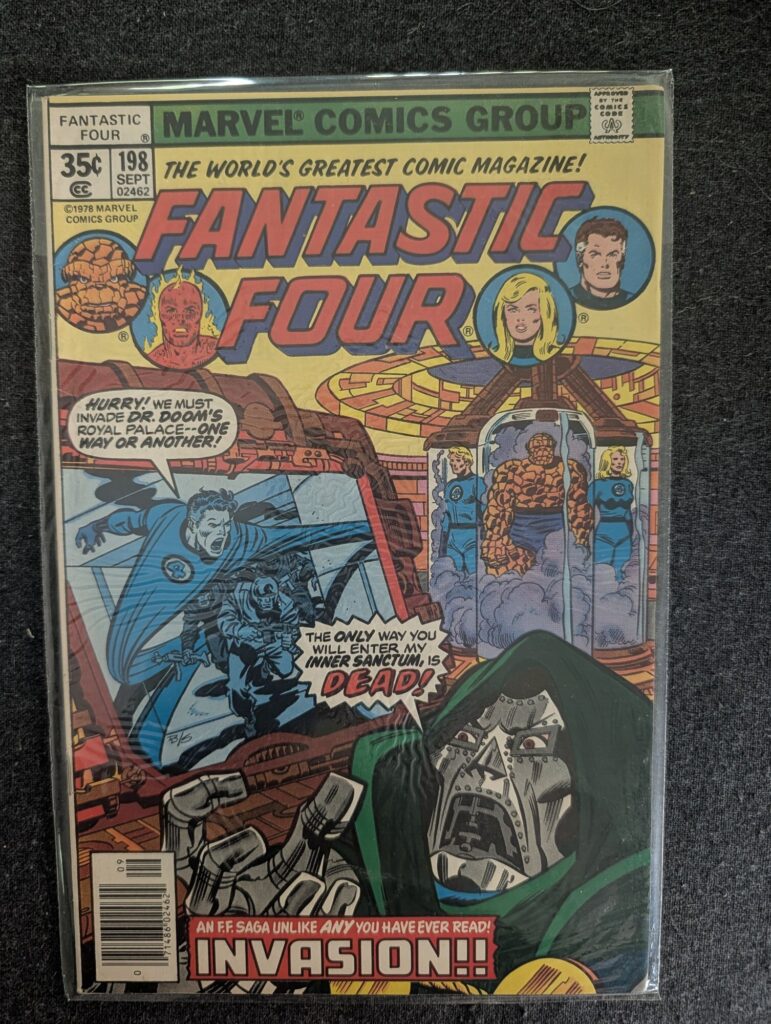 Fantastic Four #198 front cover