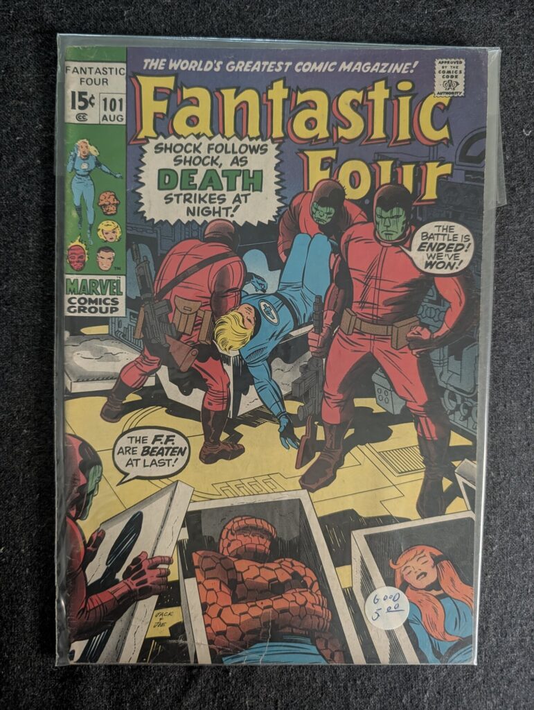 Fantastic Four #101 front cover