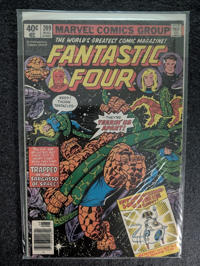 Fantastic Four #209 front cover