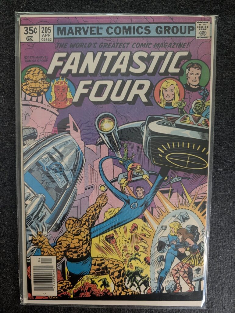 Fantastic Four #205 front cover