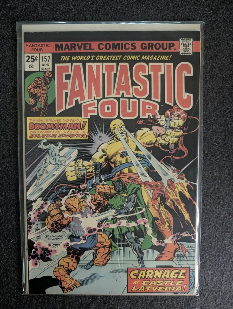 Fantastic Four #157 front cover