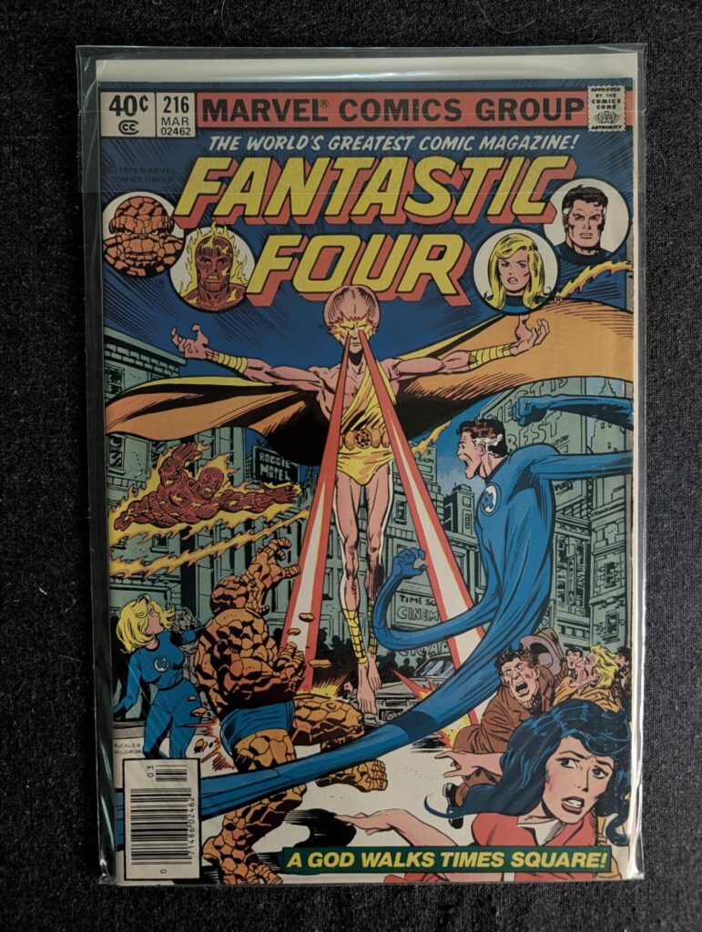 Fantastic Four #216 front cover